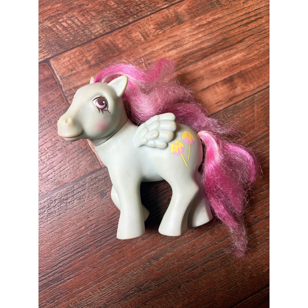 Vintage G1 Candy Cane My Little Pony Sugar Apple